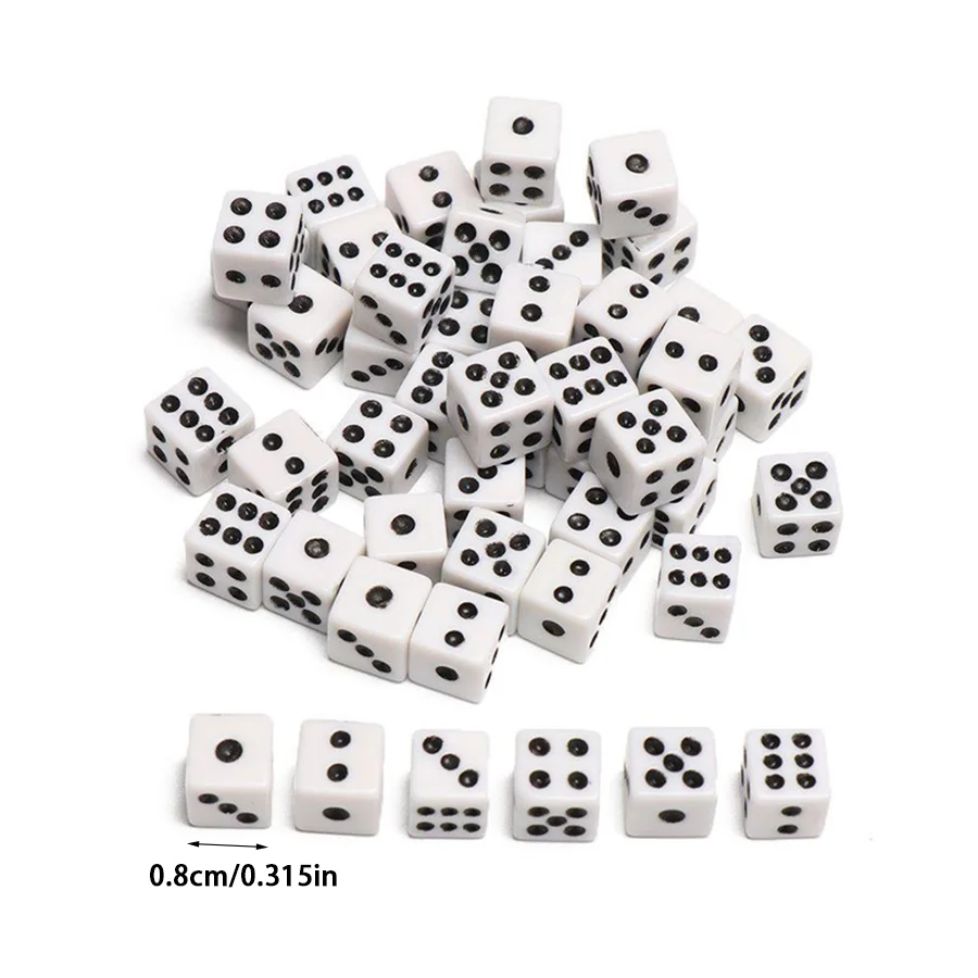 50/120/200/300pcs Mini Six Sid - Board Game Festival ulasan dan harga