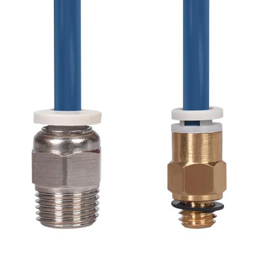 3D Printer Accessoires Blue Teflon Buis Rode Metalen Leveling Hand Moer Plus Lente Pneumatische Joint