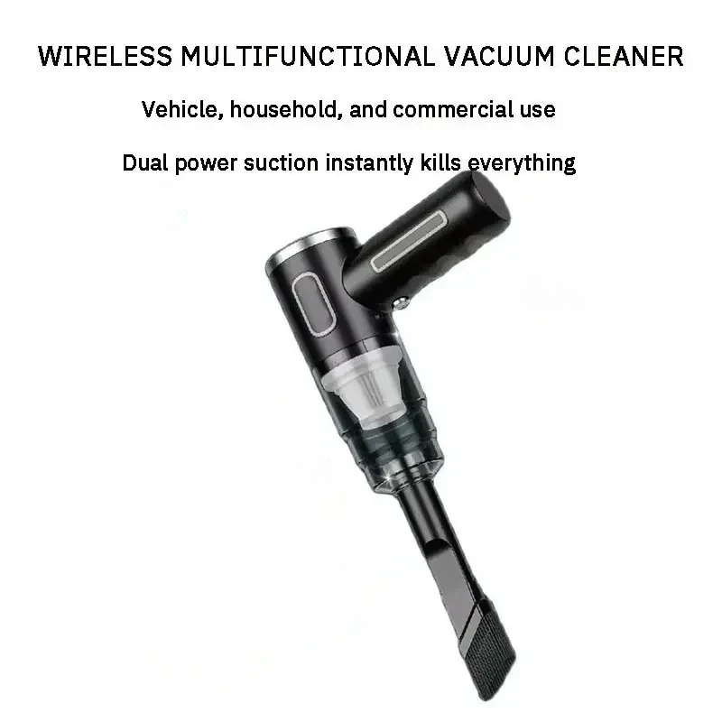 

1 PC Car Mounted Vacuum Cleaner - Wireless Portable High Suction Mini Dust Blower for Car & Home