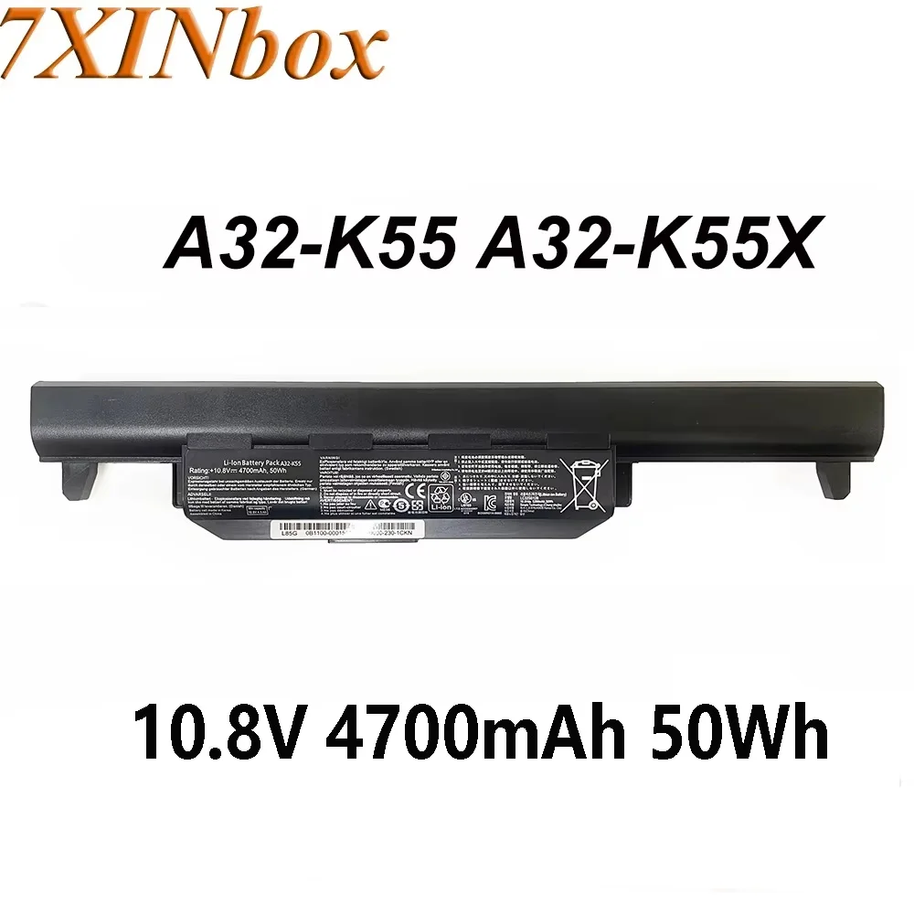 

7XINbox A32-K55 10,8 В 4700 мАч 50 Втч Аккумулятор для ноутбука ASUS A45 A45D A55 A55D A75 A75A A75D K45 K45D K55A K55D K55VS K75A K75D