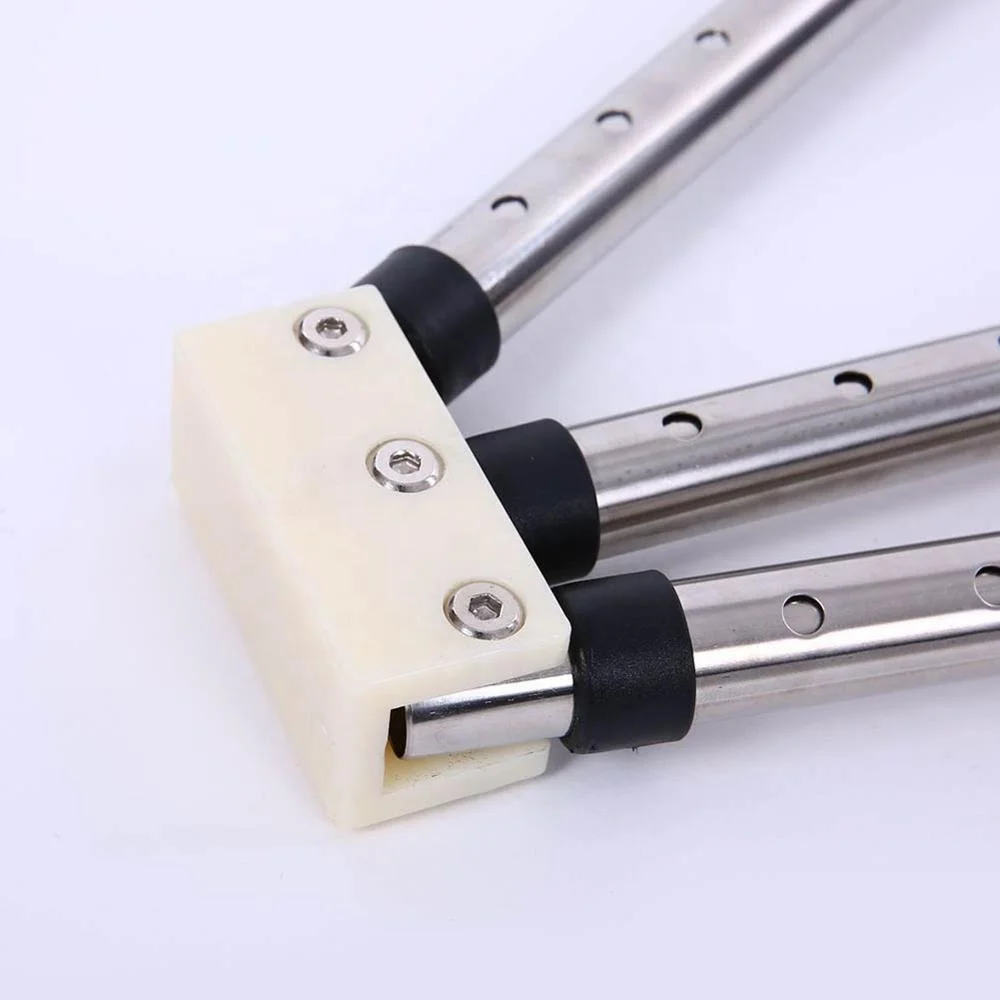 3-Bar-Beinstrecker, verstellbare geteilte Dehnmaschine, Edelstahl, für Zuhause, Yoga, Tanz, Übung, Flexibilität, Trainingsgeräte – Detail 8
