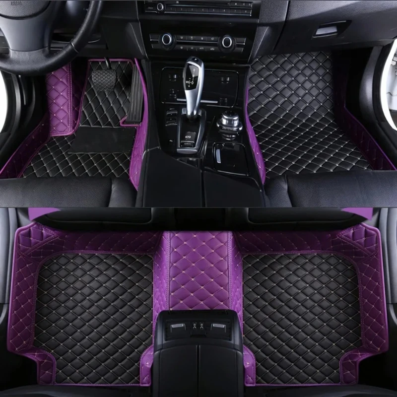

Custom Car Floor Mats For Kia Soul 2010-2025 All-Weather Waterproof Auto Accessories Liners Foot leather Carpet Rugs Interior