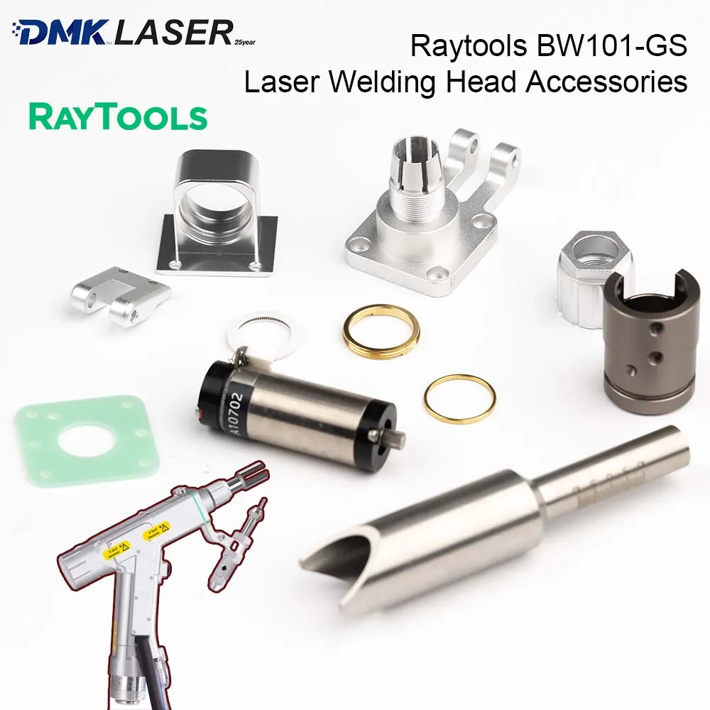 BW101-GS Laser Welding Head Accessaries Motor Reflector Fixture Bracket Protective Windows Focus Lens Drawer For Raytools BW101