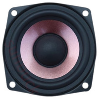 2.5 inch 15W Hifi Speakers Full Frequency Loudspeaker DIY Mid Range Speaker Transparent and delicate Sound Speaker Audio