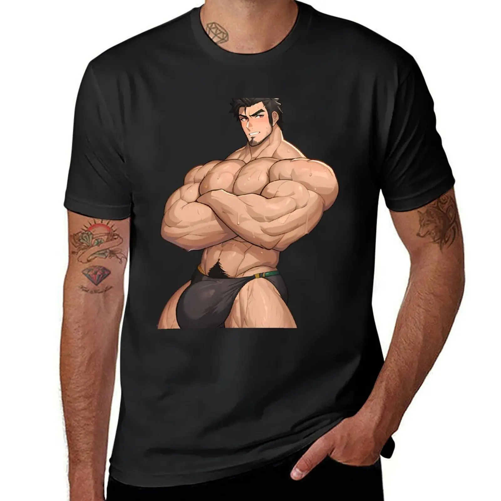 Bara Thick Bulge T-Shirt graphics plain mens graphic t-shirts big and tall