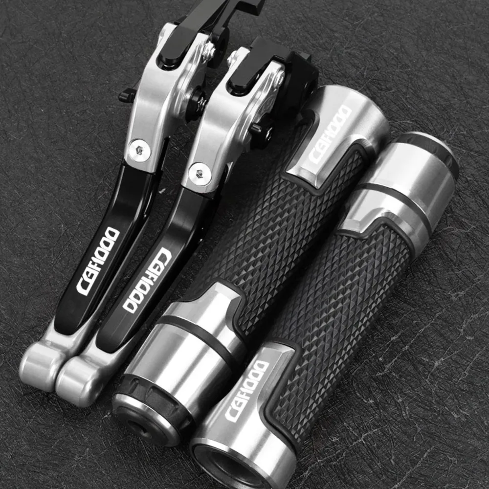 Motorcycle Accessories FOR HONDA CBF1000 2006 2007 2008 2009 Folding Brake Clutch Levers Handlebar Grip Handles bar Hand Grips