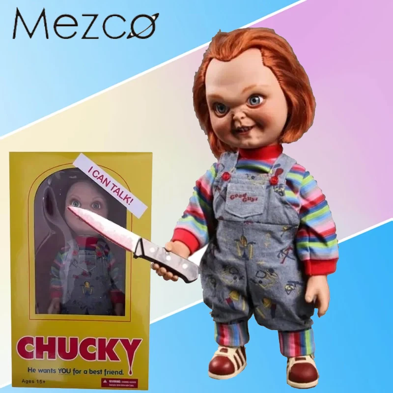 

MEZCO Ant MDS Large Scale Vocal Doll Mobile Model Collectibles Contemptuous Chachi 15 Inches Horror Model Toy As A Gift Festival
