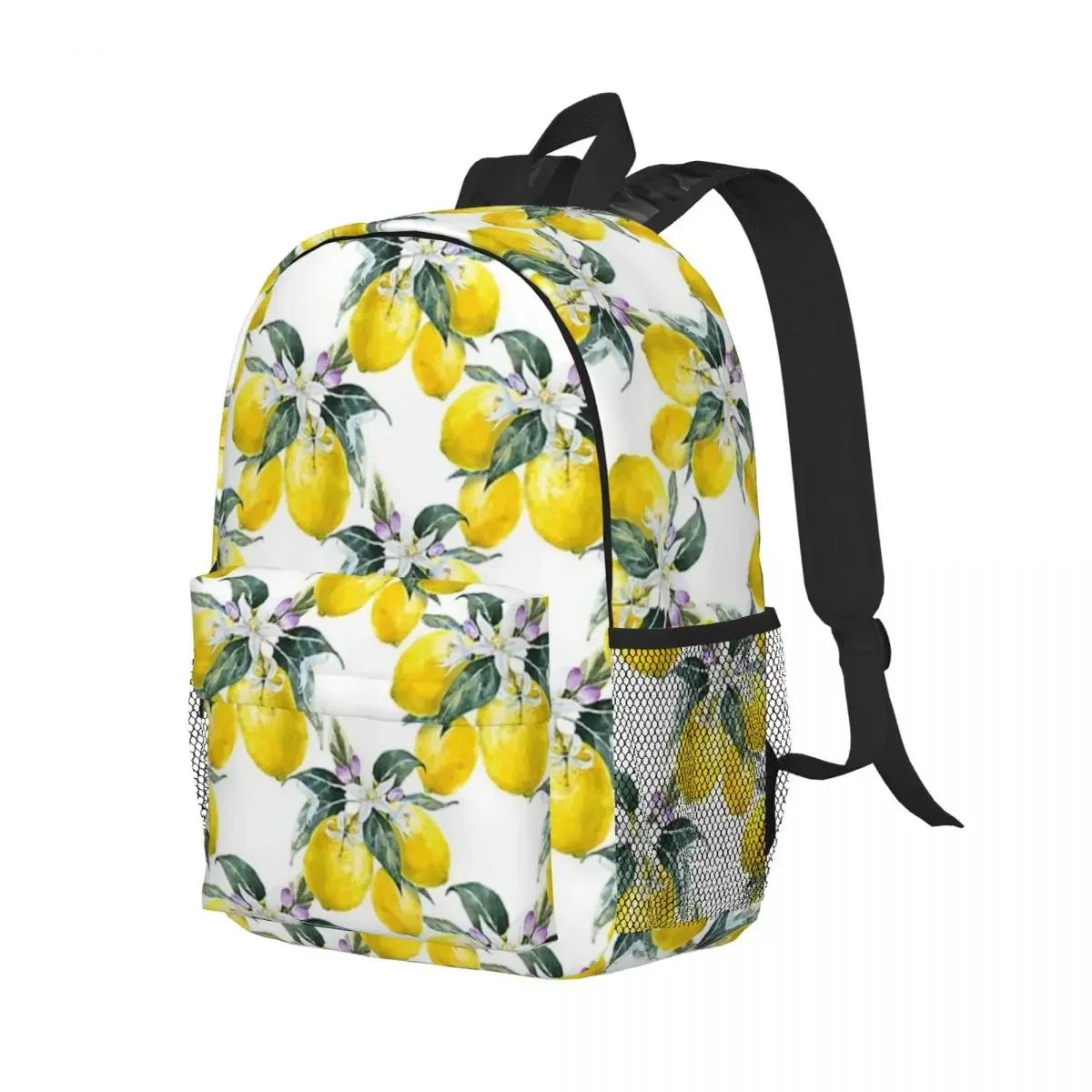 Mochilas de diseño de Citron francés (limón) para adolescentes, mochila escolar de dibujos animados para estudiantes, mochila de viaje, bolso de hombro de gran capacidad