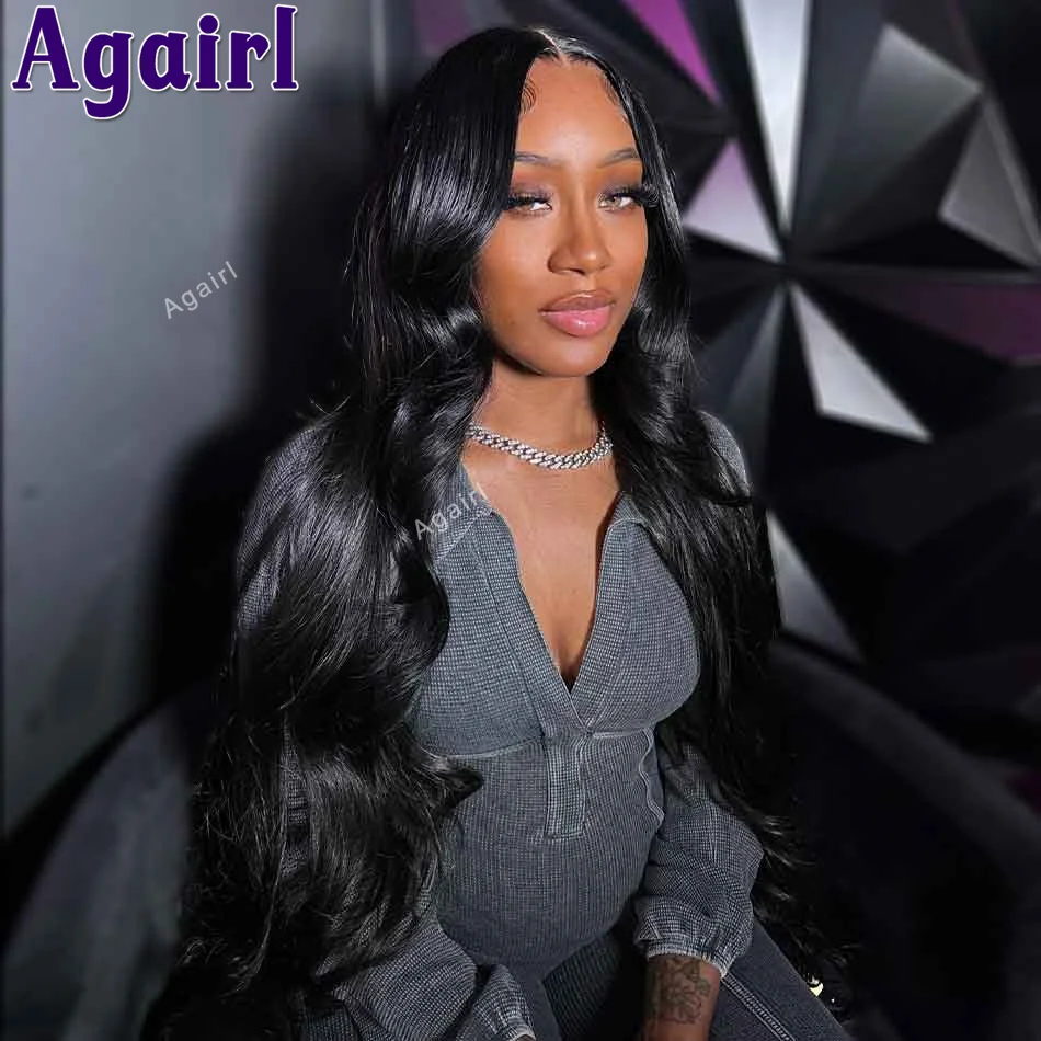 Highlight Brown 13x4 13x6 Transparent Lace Frontal Colored Wig Ready Go Human Hair Body Wave Lace Front Wig PrePlucked For Women