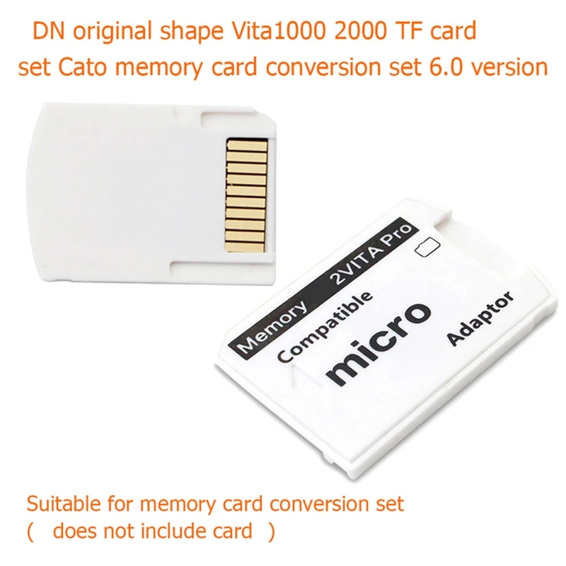 Tarjeta de memoria SD2VITA 6,0 para Ps Vita, adaptador 1000/2000, sistema 3,65, para microSD, versión Original