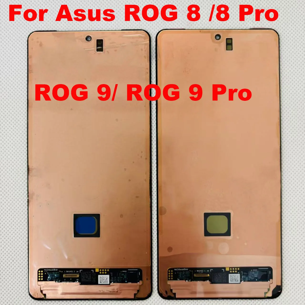 

Оригинальный ЖК-экран Amoled для Asus ROG Phone 8 AI2401/ROG 9, 6,78 дюйма + рамка с сенсорным дигитайзером для ROG Phone 8 Pro ROG 9 Pro