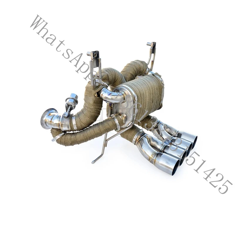 

Suitable Aventador LP700-4 LP750-4 2011-2022 High performance exhaust with insulation upgrade kit