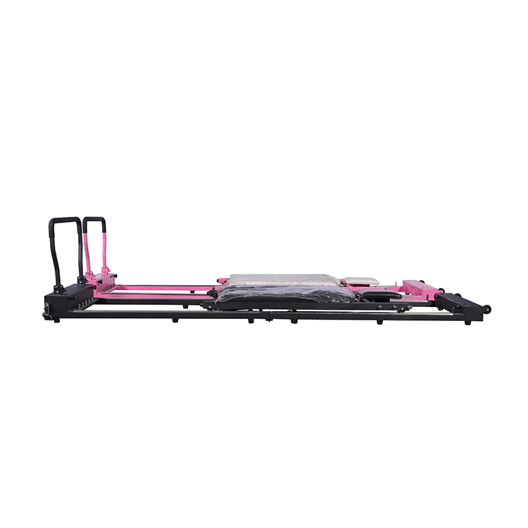 

Large Folding Pilates Reformer Equipment Core Yoga Bed Home Fitness Weight Loss Steel ABS Steels Material Pilates Machine
