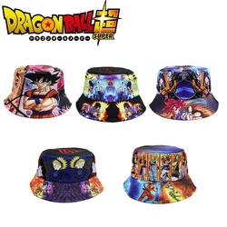 Dragon Ball Japanese Anime  Bucket Hat Summer Son Goku Bejīta Yonsei Hawaiian Cap Outdoor Casual Cap Men Adult Children Sun Hat