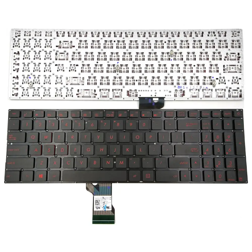 New Laptop Keyboard for ASUS G501 G501JW G501VW N501 N501JW N501VW Q501 Q501L Q501LA UX501 UX501JW N541 N541L N541LA Series