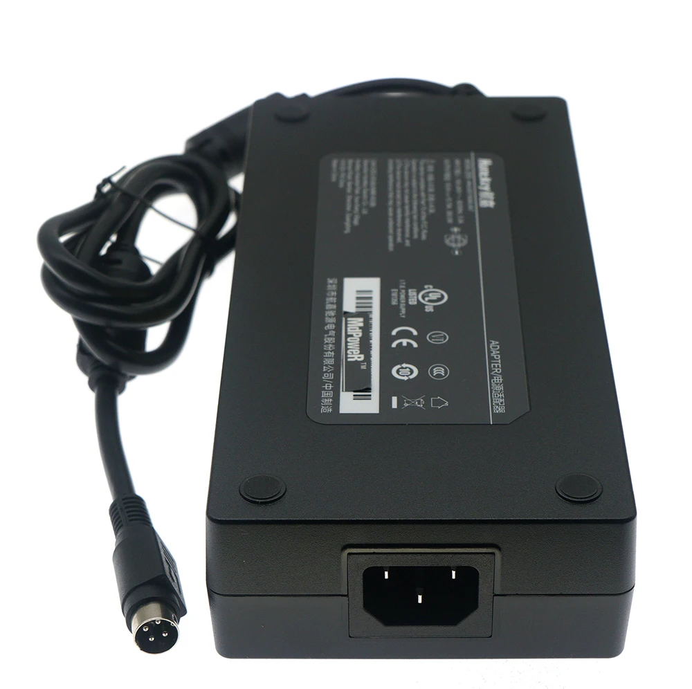 Genuine Huntkey HKA300190A6-0A7 300W 19V 15.79A 4-Pin DIN AC Adapter for MINISFORUM Neptune HX99G HX100G HX77G HX80G
