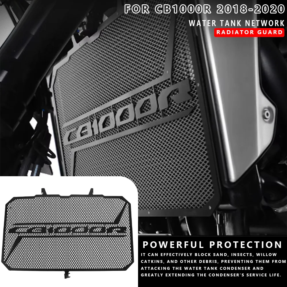 

MTKRACING For HONDA CB1000R 2018-2020 Motorcycle Radiator Guard Grille Cover Grill Covers Water Tank Protector