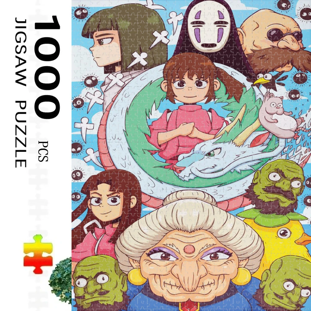 

Пазлы «Призраки навстречу» (500 элементов) – увлекательная семейная игра для игровой комнаты, спальни, гостиной, в подарок