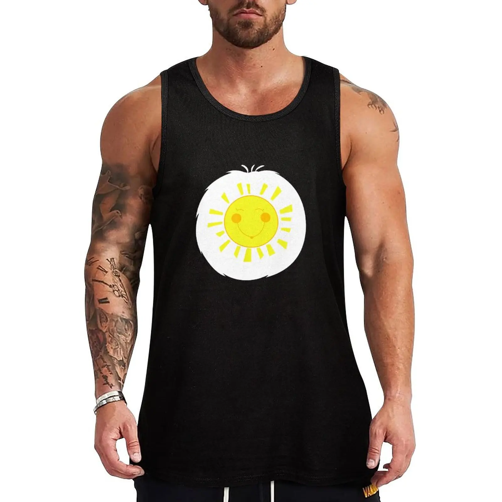 

I care Funshine and Bear halloween costume Tank Top Bodybuilding clothing man Top summer sleeveless t-shirts for men
