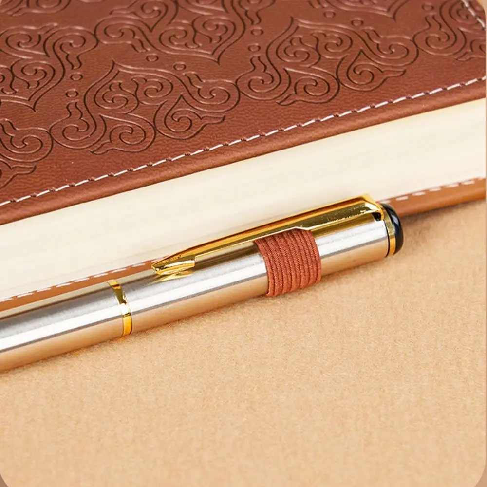 

Блокнот формата А5 с чехлом из искусственной кожи, горизонтальная линия, 200 страниц, деловой офисный блокнот, утолщенный износостойкий блокнот-дневник