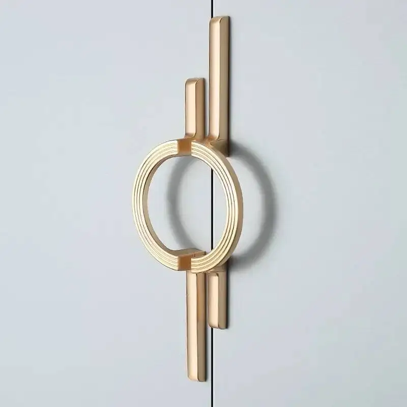 

Шкаф в китайском стиле, современный минималистичный ящик для двери шкафа, высококачественная круглая длинная ручка