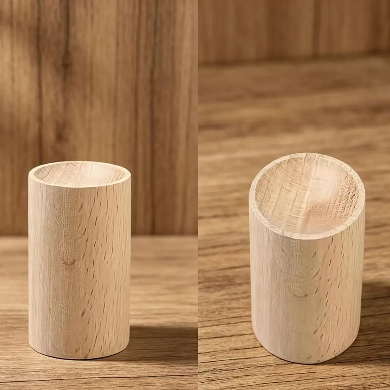 Portable Wood Essential Oil Diffuser Natural Aroma Diffuser Car Home Air Freshener Fragrance Diffuser for Office Bedroom Decor view 6