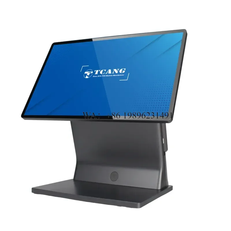 Fanless Design I3 I5 CPU 15.6 Inch Capacitive Touch Screen Pos Terminal windows Pos Single Screen Pos System