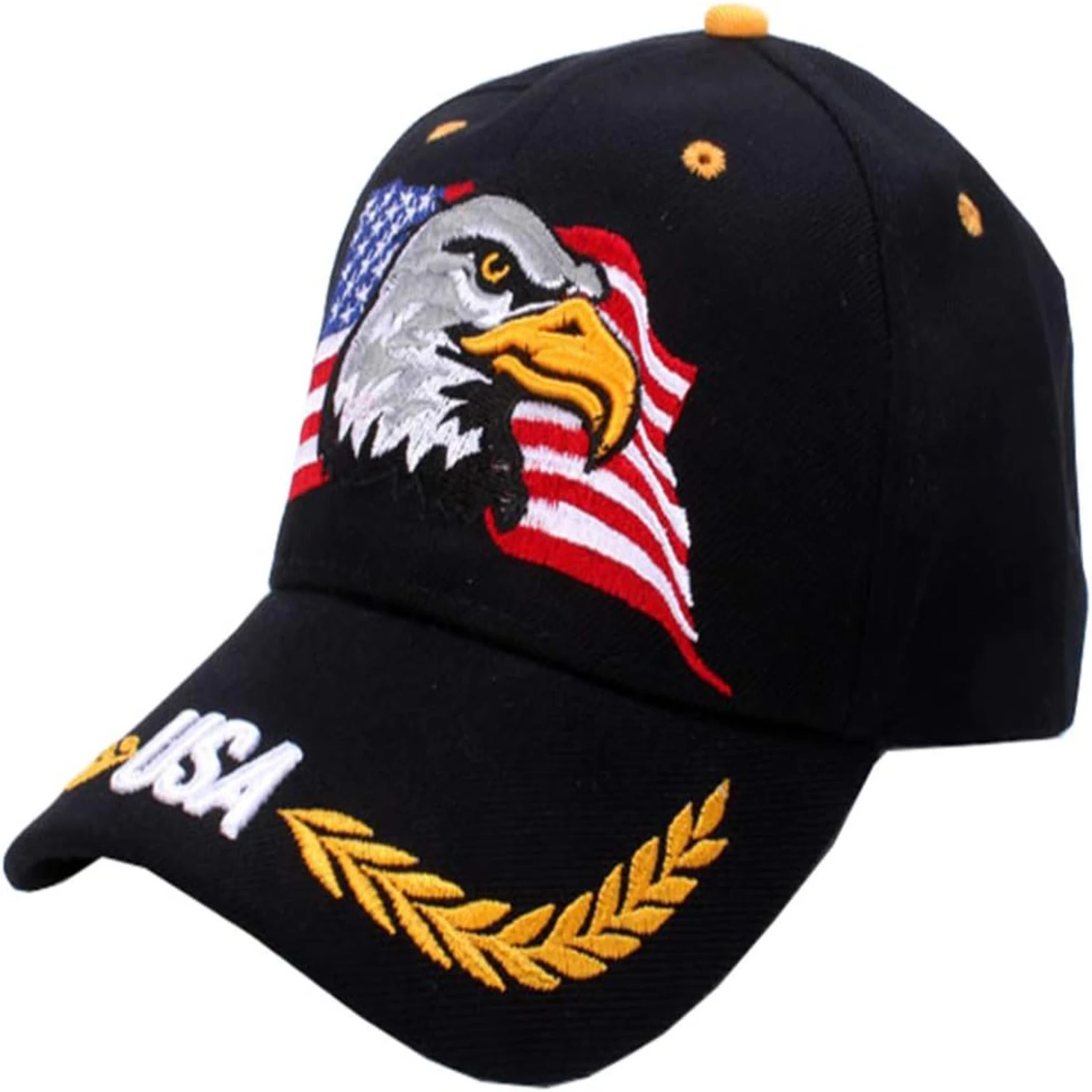 

Add a touch of Americana to your everyday look with this high-quality patriotic hat, perfect for any occasion. Stand out at a Fo