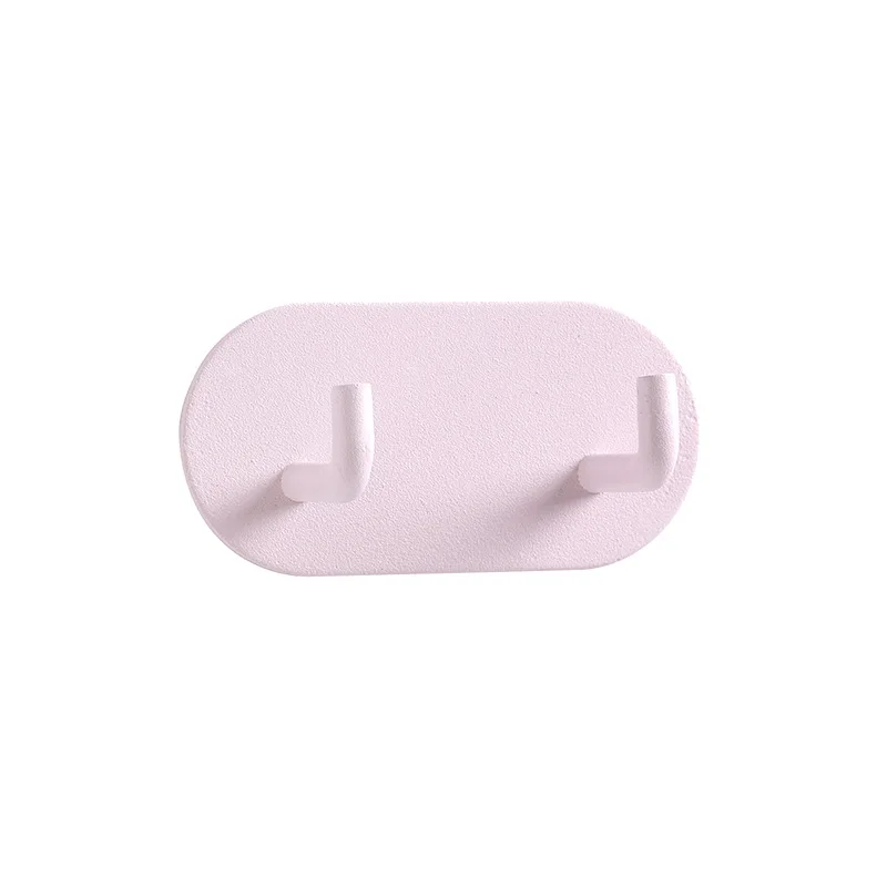 Punch-free Metal Hook Strong Viscose Adhesive Hook Load-bearing Door Back Wall Bathroom Kitchen Key Seamless Nail Clothes Hanger