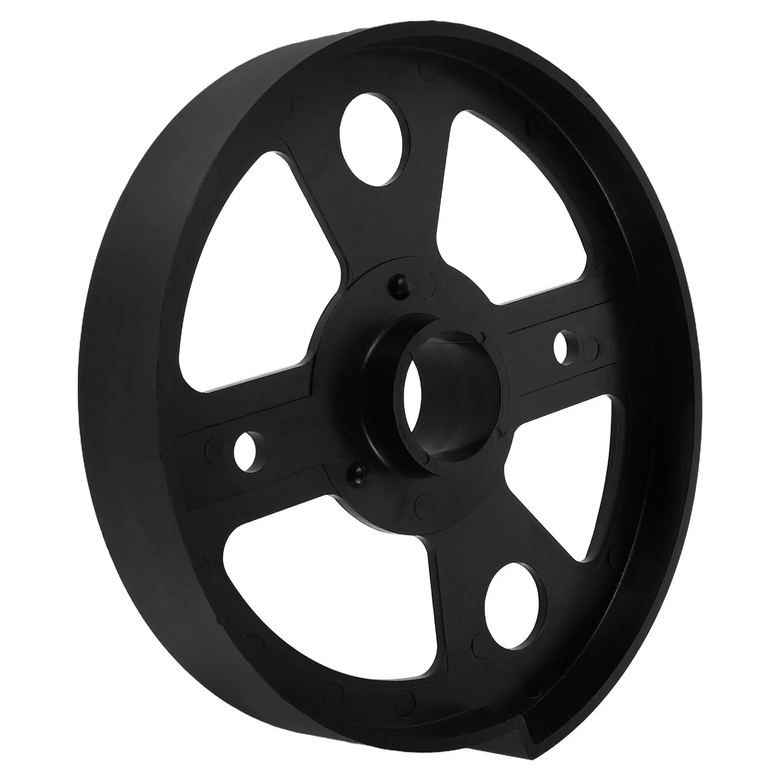 Black Nylon Rolling Door Pulley Wheel Garage Door Accessories Smooth Stable Operation Rolling Gate Hardware Replacement