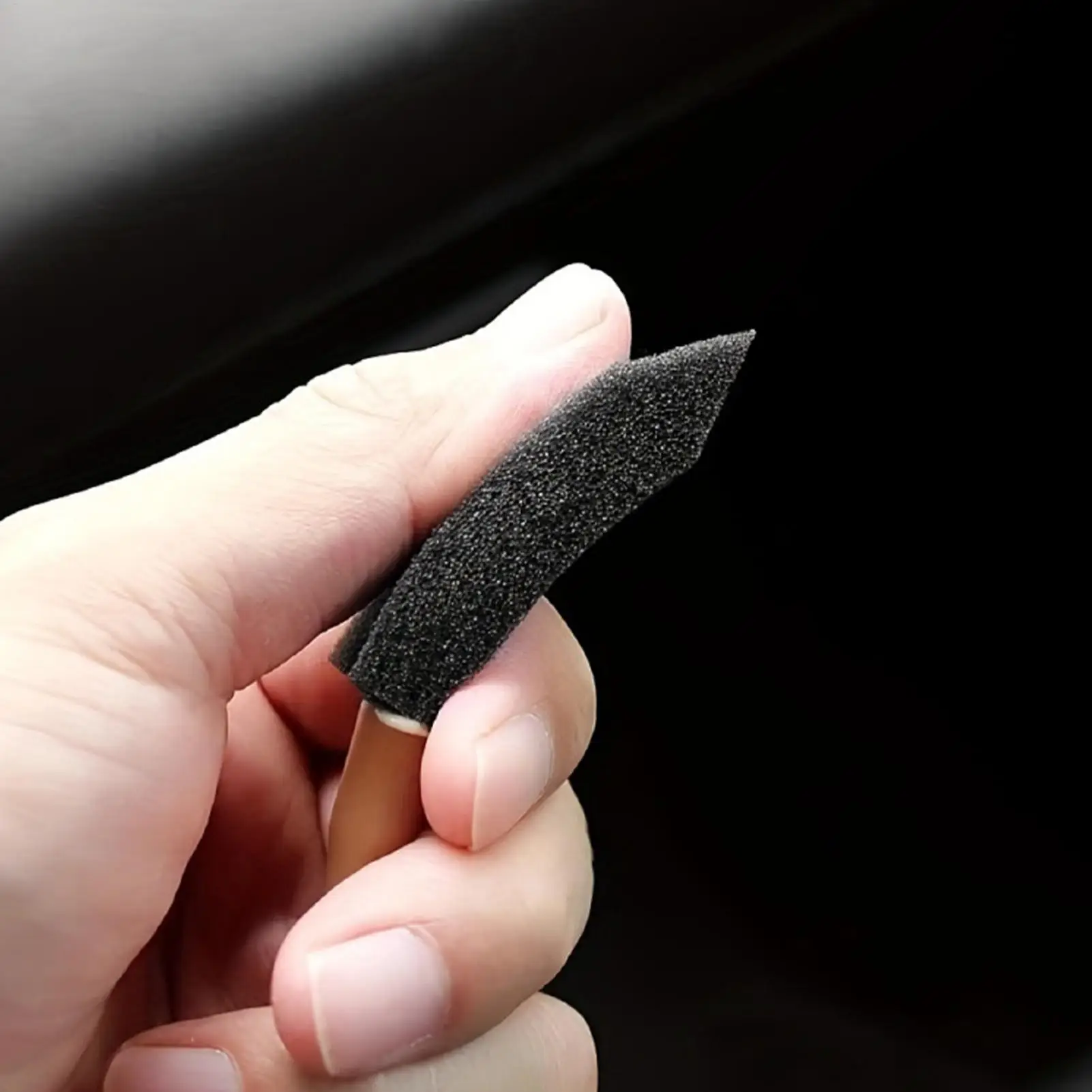 자동차 디테일링 브러쉬 휴대용 인체공학적 먼지 제거 도구 브러쉬 자동차 청소용 앞유리 직물 가구 자동차용