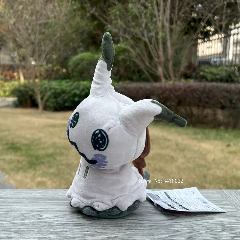 Brinquedo de pelúcia pokémon brilhante mimikyu mimiqui fofinho macio brinquedos de pelúcia boneca presente