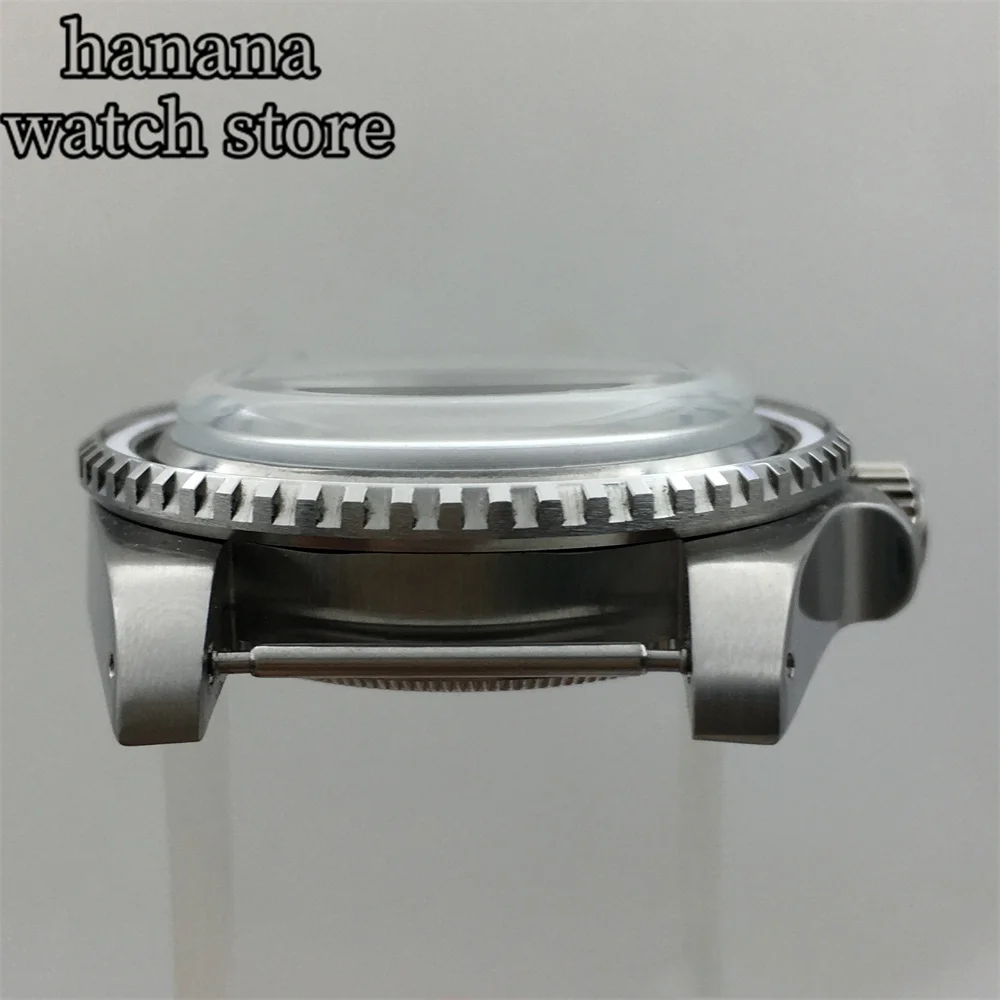 BLIGER Vintage 40MM Dome Acrylic Glass case Ceramic luminous bezel for NH34 NH35 NH36 ETA 2824 PT5000 movement