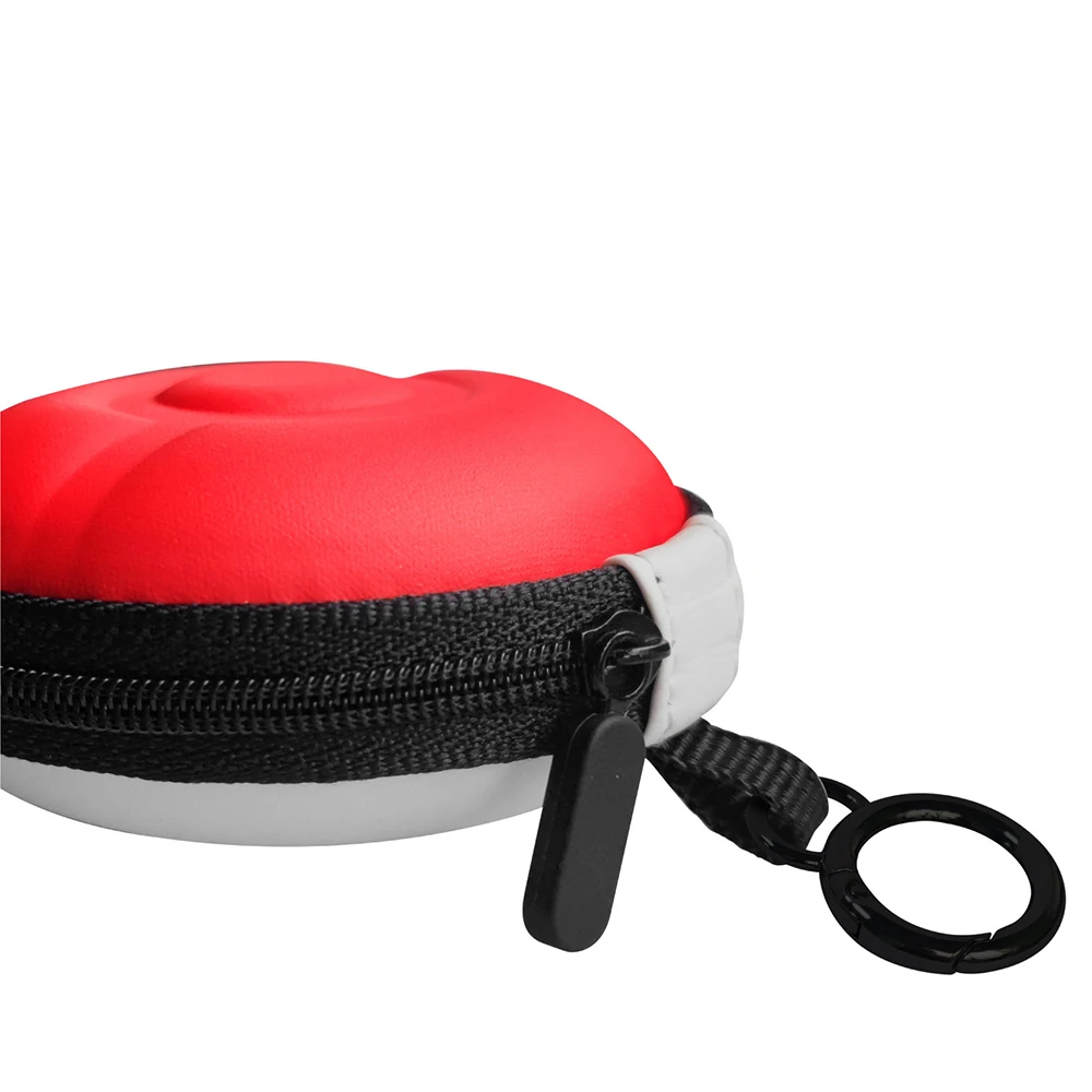 حقيبة حمل محمولة صلبة إيفا حقيبة تخزين غطاء مضاد للخدش مع الحبل Pokemon GO Plus + ملحقات اللعبة