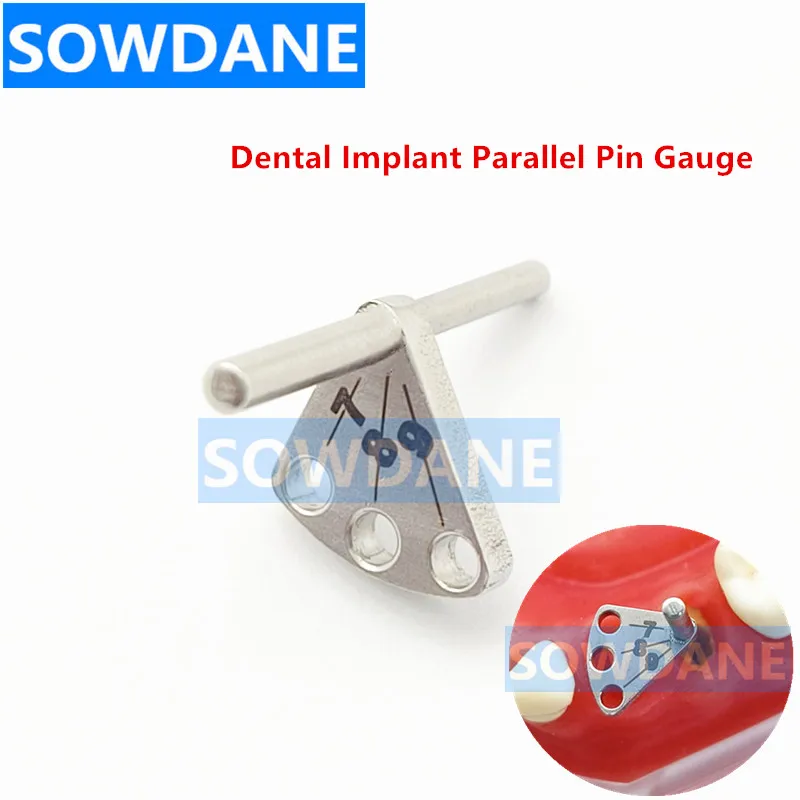 

Dental implant Parallel Pin Gauge Stainless Steel Medical Lacator Dental Implant Locatring Guide Locating Ruler