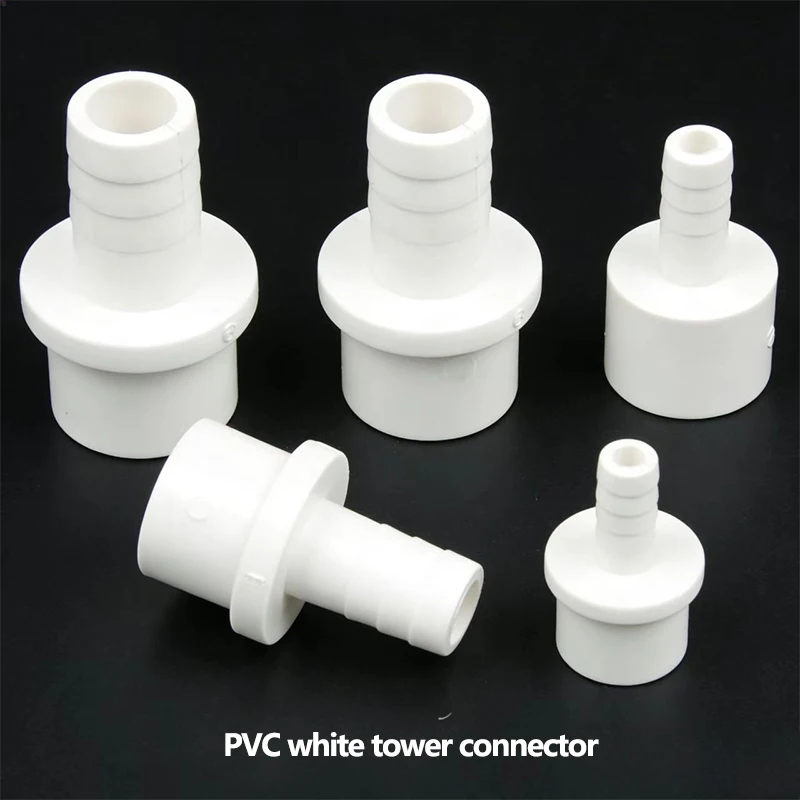 PVC tower connector, plastic tower direct connection, soft and hard  plug interface Plastic Direct Quick Connector
