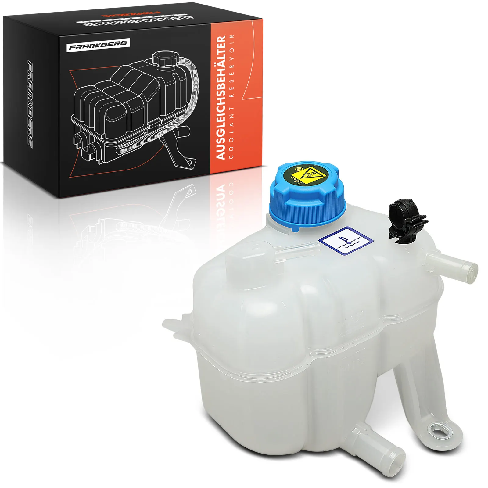Vase d'expansion Frankberg 1X pour Fiat 500 312 C Panda 319 Lancia Ypsilon Bj à partir de 1995 52054456