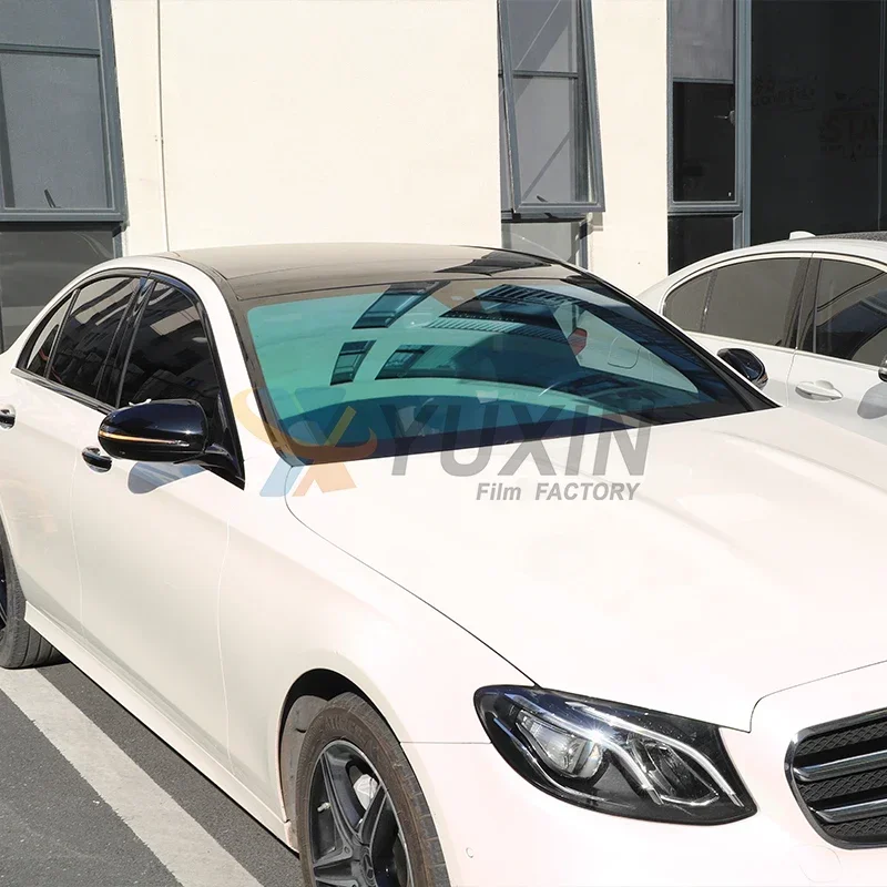 Chameleon Front Window Tint Solar Film 70% Vlt Color Changing Chameleon Window Tint For Cars