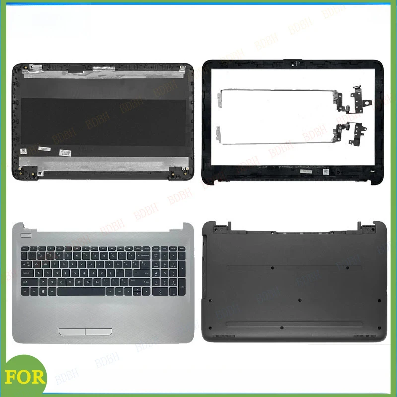 For Pavilion 15-AY 15-BA 15-AC 15-AF TPN-C125 250 G4 250 G5 LCD Back Cover/Front Bezel/Hinges/Palmrest/Bottom Case 900263-001