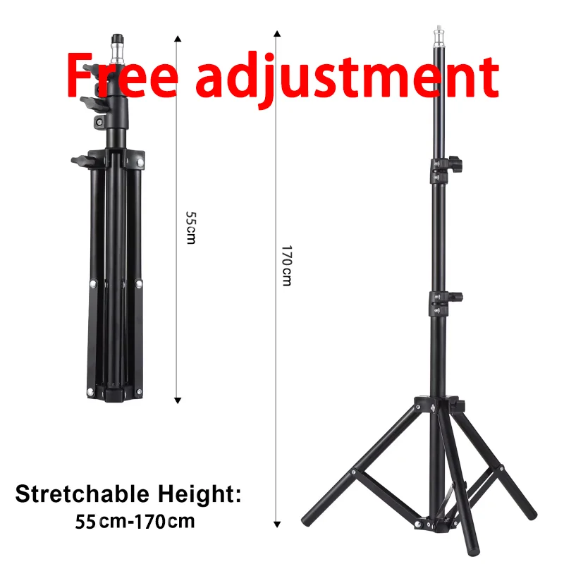 حامل ثلاثي القوائم للتصوير الفوتوغرافي على الأرض، حامل معدني لصور السيلفي، حامل جهاز عرض، حامل متعدد الوظائف، حامل شاشة