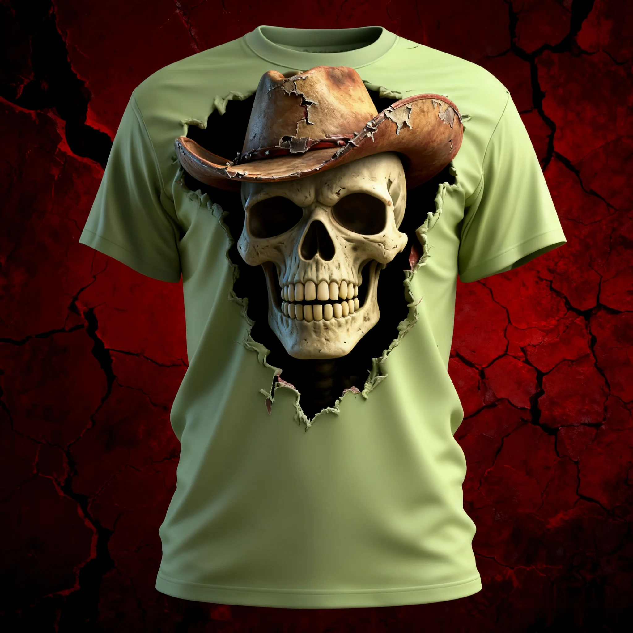 Summer T-shirt Halloween Elements Zombie Horror Party Adult Oversized Women's Mens Children's T-shirt Comfortable and Breathable