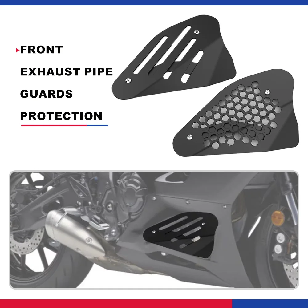 

YZFR7 Parts For Yamaha YZF R7 YZF-R7 2021 2022 2023 2024 Motorcycle Accessories Front Exhaust Pipe Guards Protection