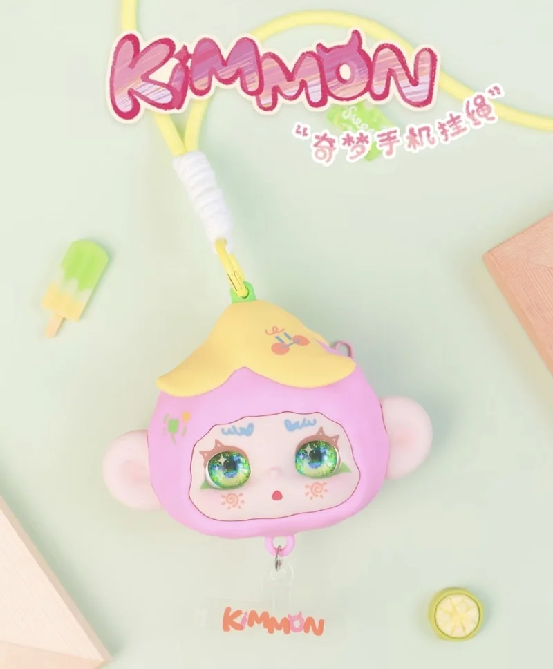 

Original Kimmon Mobile Phone Lanyard Series Blind Box Brand New Whole Box Pendant Toy Figure Collectible Item In Stock