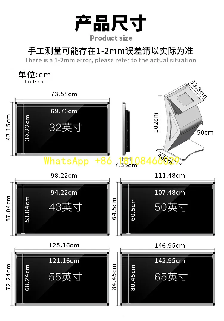service kiosk windows k shape touch inquiry machine for shopping mall hospital library Cintoe 32 43 55 65 inch portable self