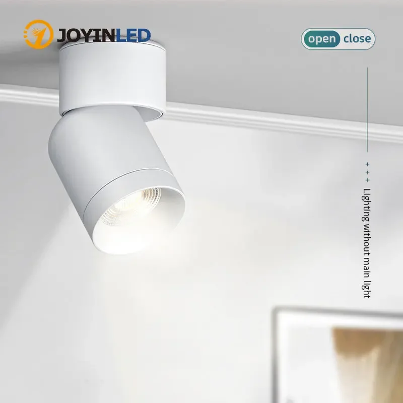 LED Ceiling Light Led Spotlight Zoom 15-60 Degree Adjustable Angle Beam Focus Spot Light Mini Small Surface Mounted Ceiling Lamp