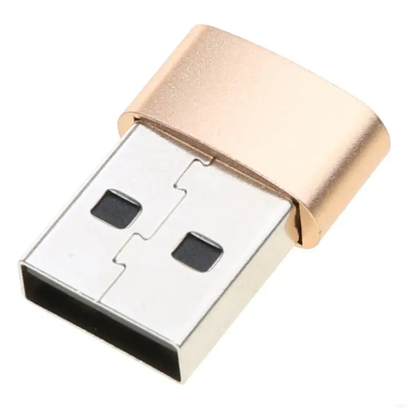 Convertidores carga Y5LC tipo cargador USB 2.0, adaptadores USB macho a USB C