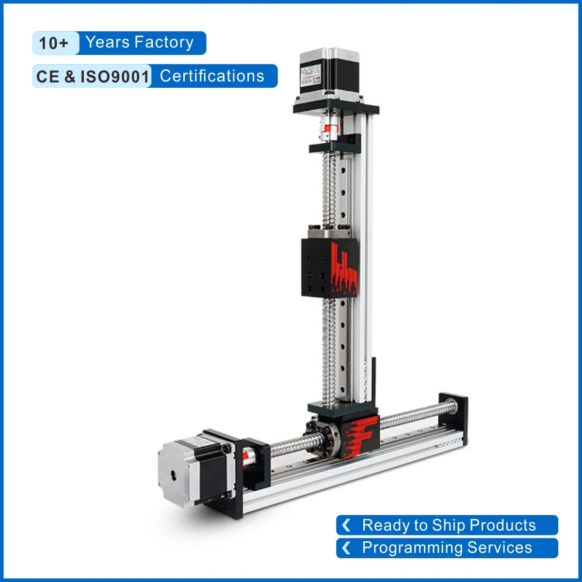 Linear Positioning System XY Stage 2 Axis Vertical Motion Table