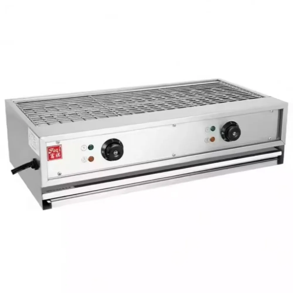 Stainless Steel Snack Machine, EB700 Barbecue Grill, Smokeless Electric Grill, Portable Camping BBQ, Food Cooking Equipment