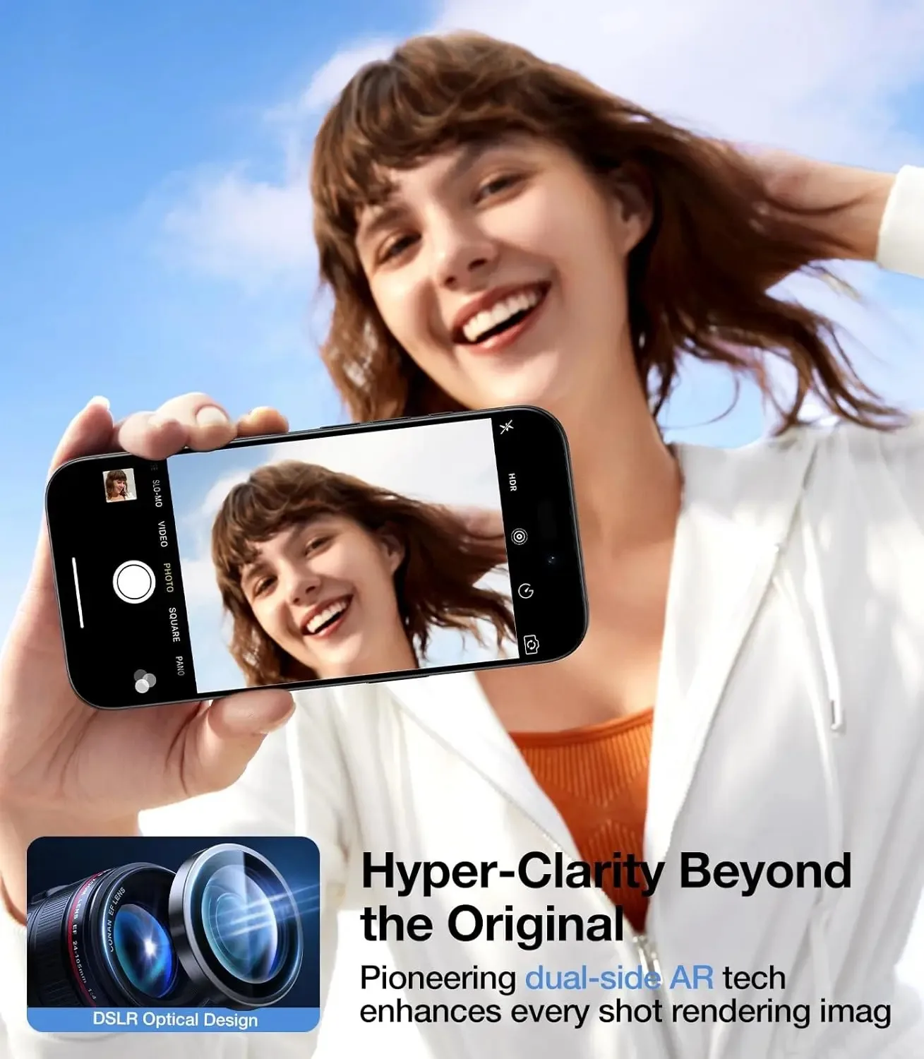 2-3 قطع للكاميرا الخلفية آيفون 17 طبقة حماية من الزجاج المقسى الألوان الأصلية - أسود فضي فاتح أرجواني أزرق أخضر #4