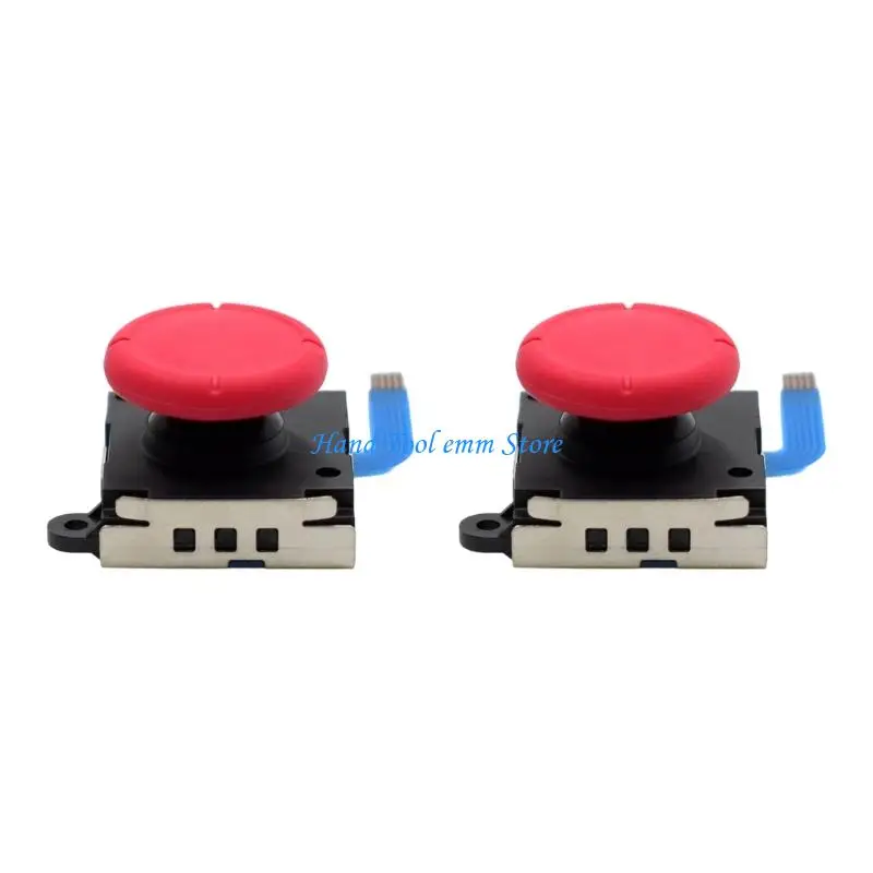 H37F Replacement Hall Effect Joysticks 3D Analog Sensors ThumbStick for Handheld Game